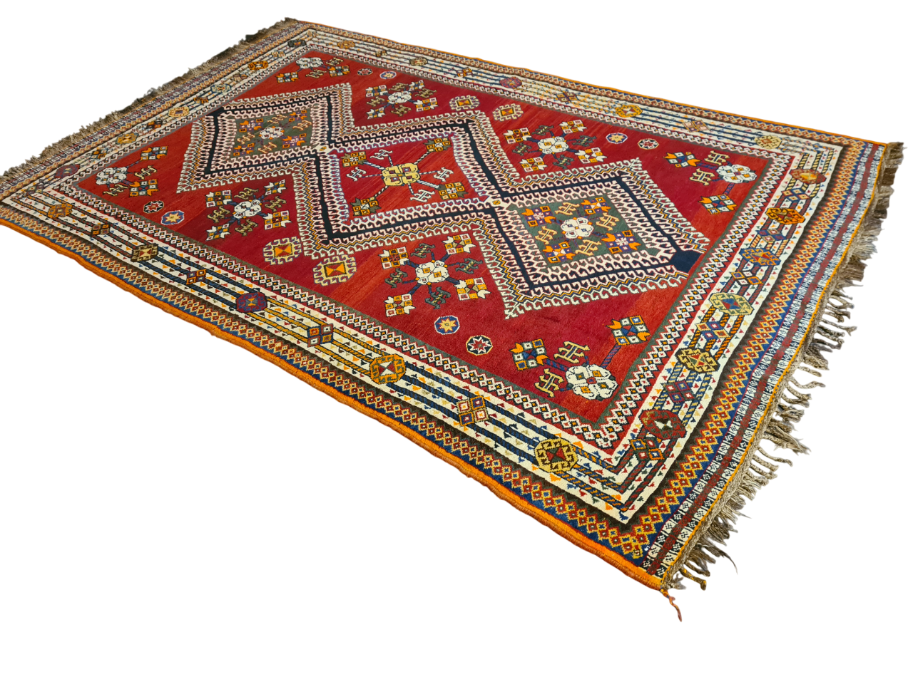 Perserteppich Orientteppich Handgeknüpfter Teppich Shiraz 260x170cm