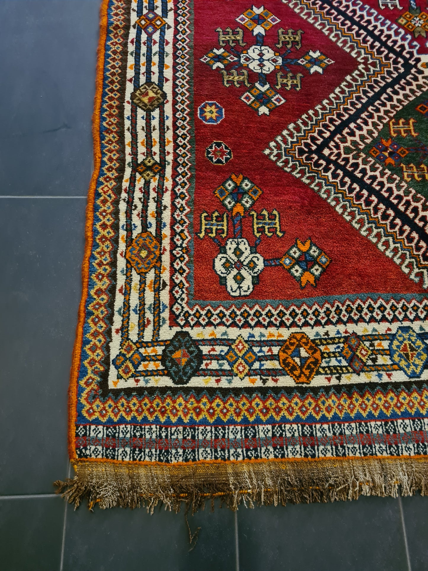 Perserteppich Orientteppich Handgeknüpfter Teppich Shiraz 260x170cm