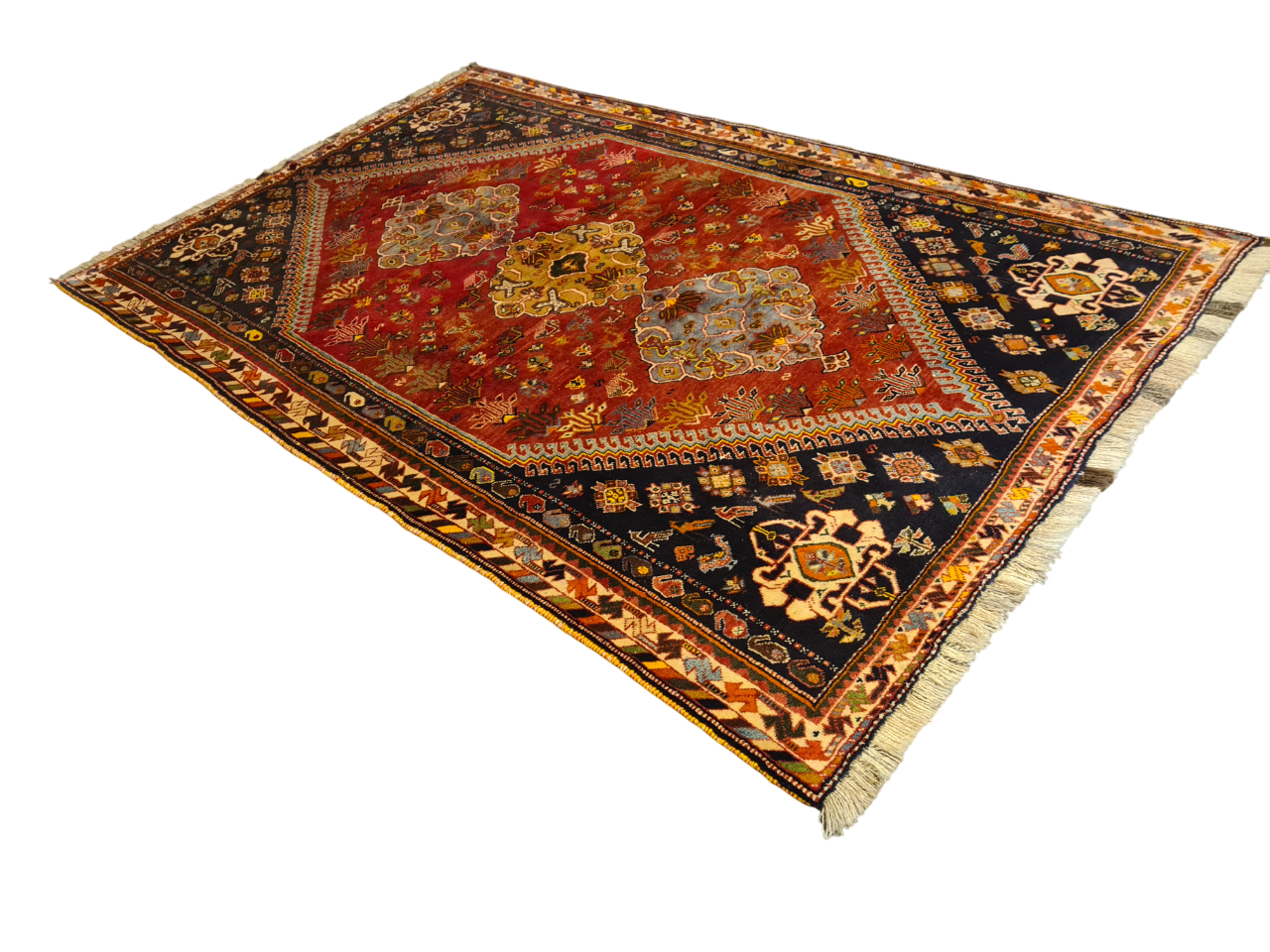 Perserteppich Orientteppich Handgeknüpfter Teppich Shiraz 270x170cm