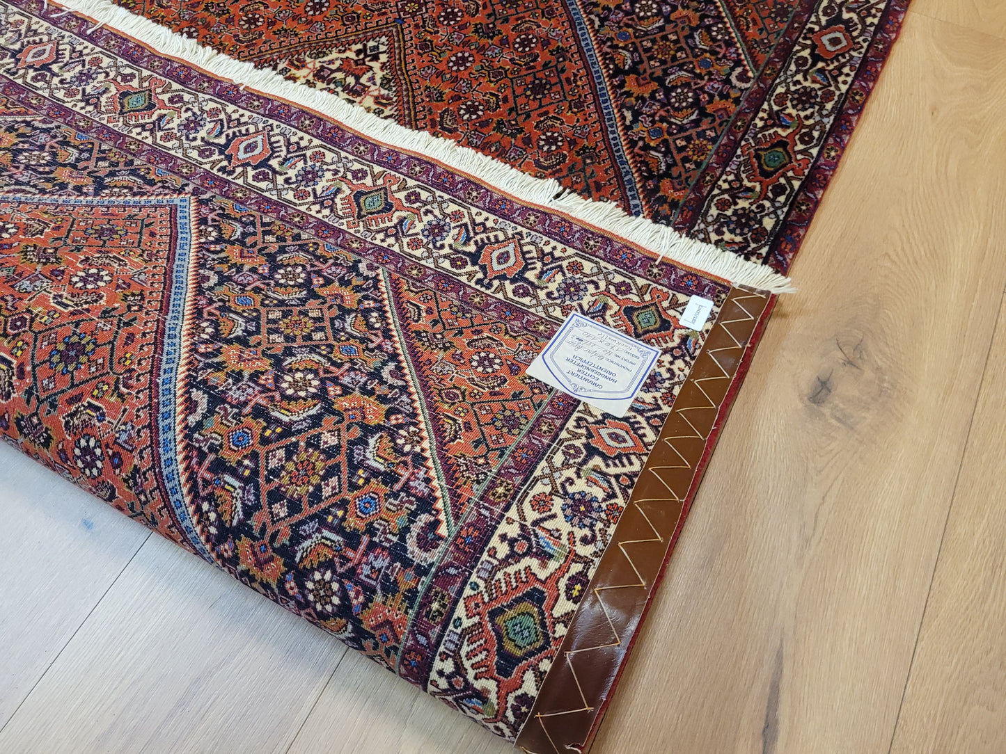 Bidjar Teppich Korkwolle kräftige Knüpfung mit Medaillon