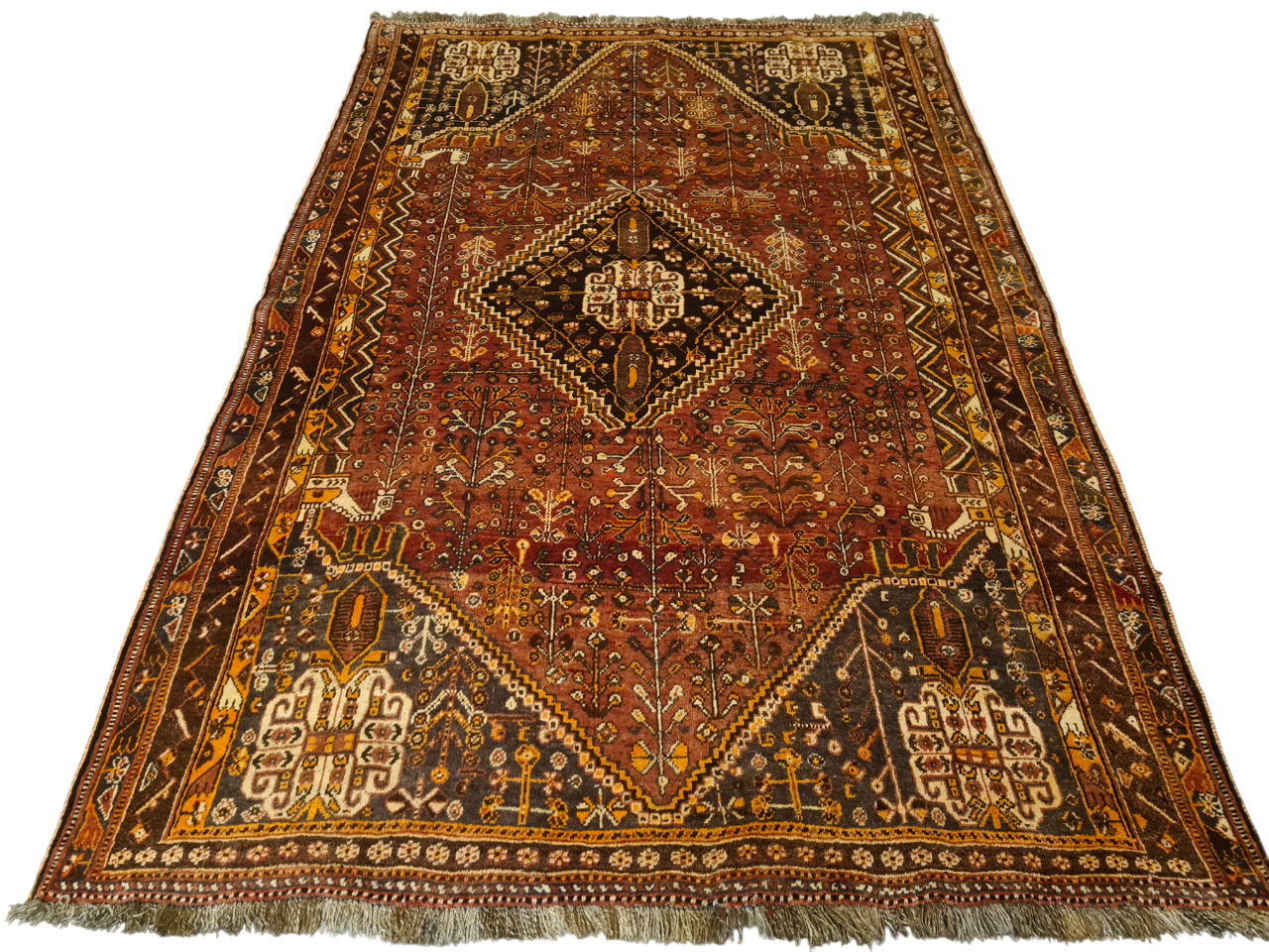 Perserteppich Orientteppich Handgeknüpfter Teppich Shiraz 230x170cm