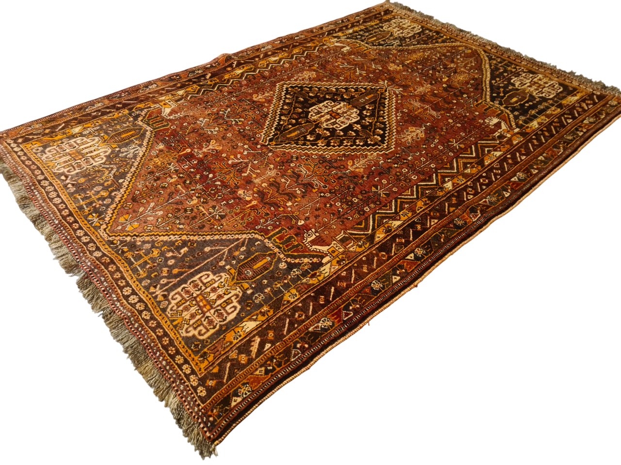 Perserteppich Orientteppich Handgeknüpfter Teppich Shiraz 230x170cm