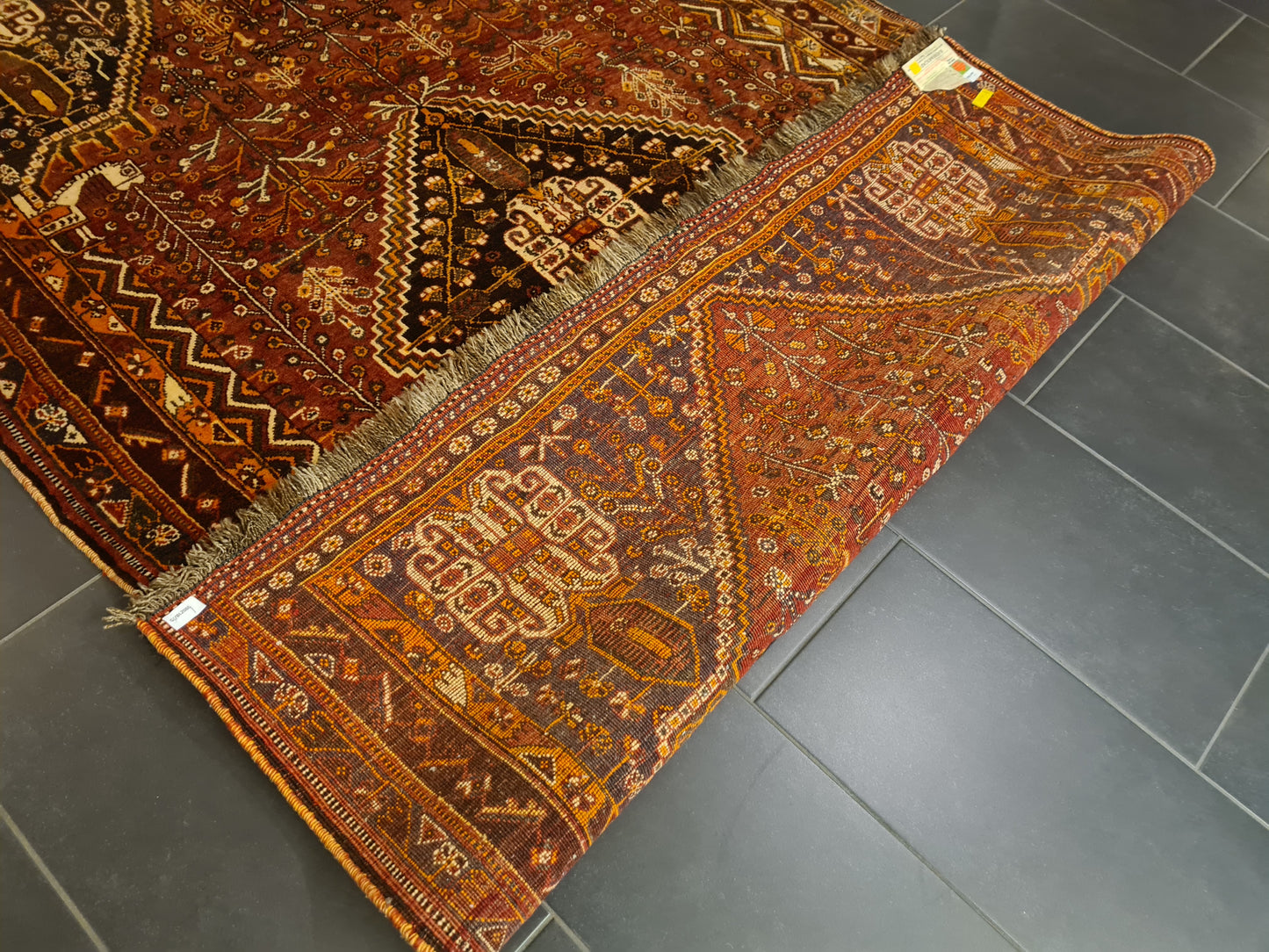 Perserteppich Orientteppich Handgeknüpfter Teppich Shiraz 230x170cm