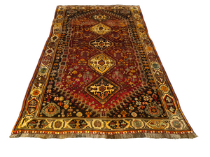 Perserteppich Orientteppich Handgeknüpfter Teppich Shiraz 240x170cm