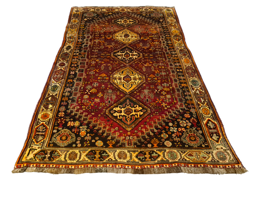 Perserteppich Orientteppich Handgeknüpfter Teppich Shiraz 240x170cm