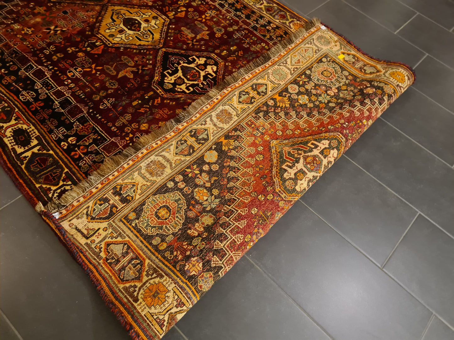 Perserteppich Orientteppich Handgeknüpfter Teppich Shiraz 240x170cm