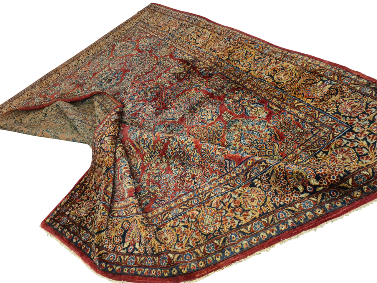 Perserteppich Orientteppich Handgeknüpfter Teppich Sarough 360x260cm