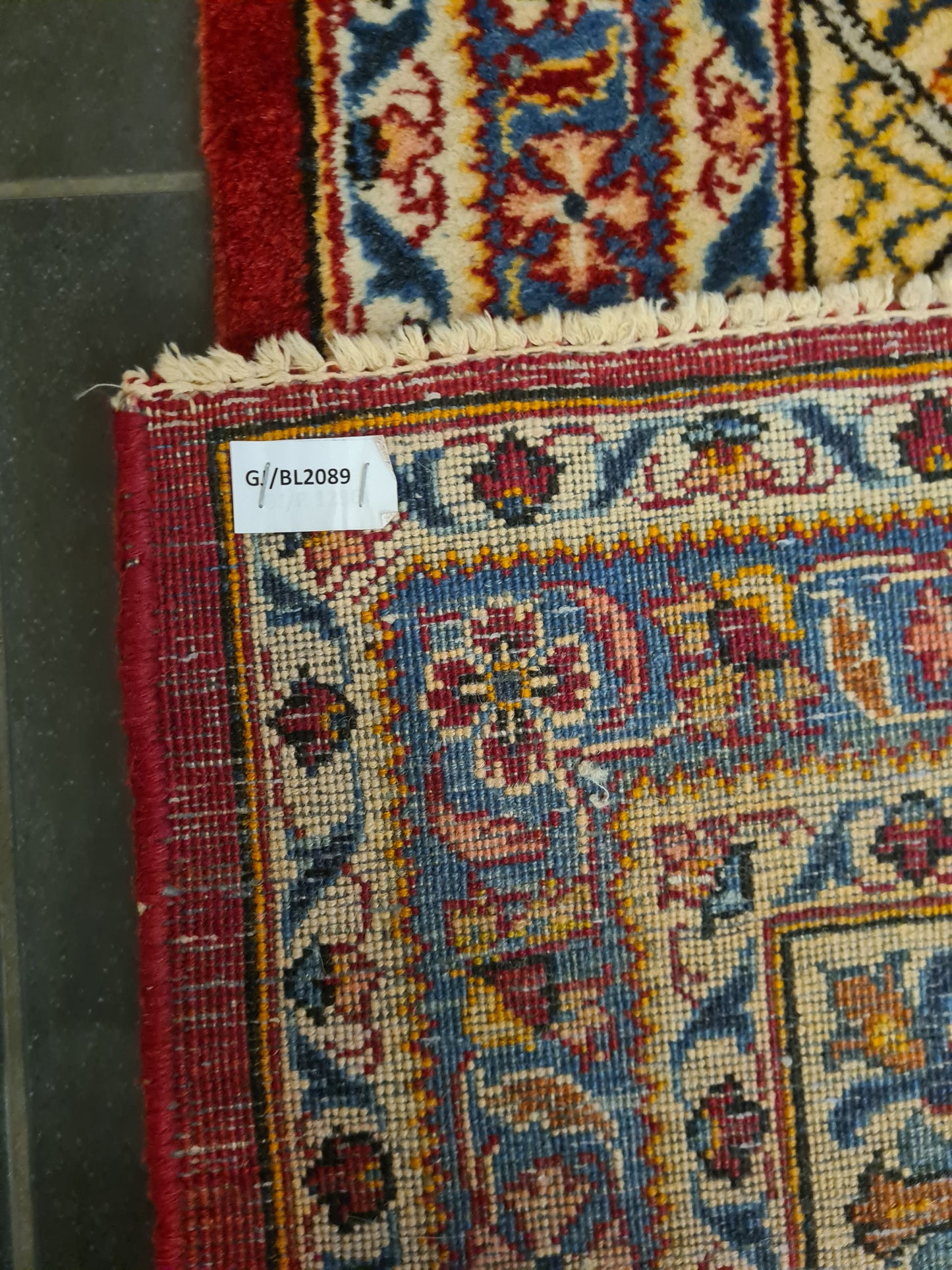 Perserteppich Orientteppich Handgeknüpfter Teppich Keshan 385x265cm