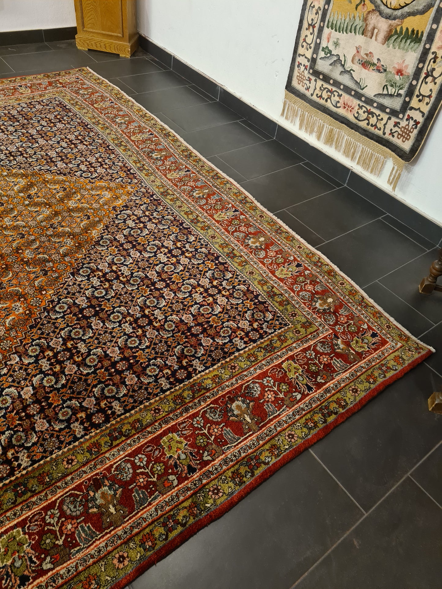 Perserteppich Orientteppich Handgeknüpfter Teppich Bidjar 400x300cm