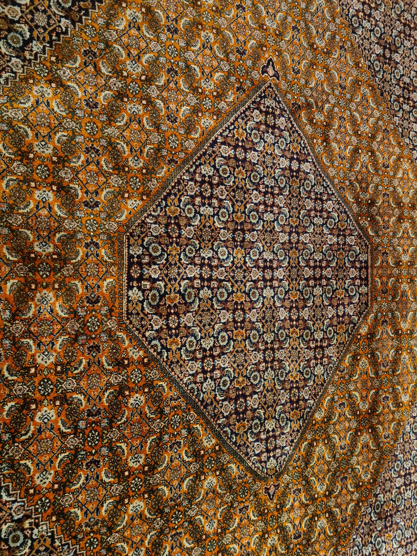 Perserteppich Orientteppich Handgeknüpfter Teppich Bidjar 400x300cm