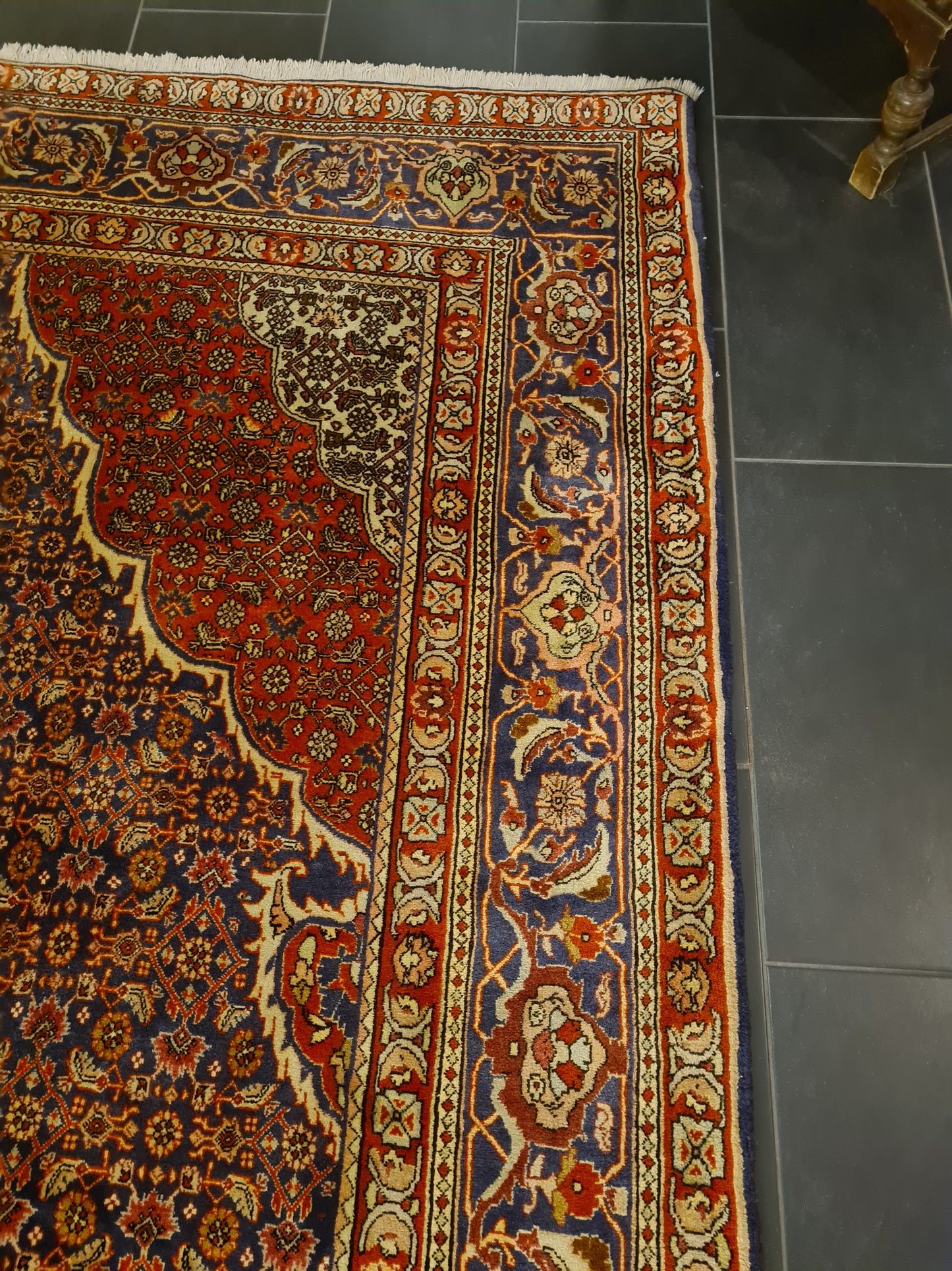 Perserteppich Orientteppich Handgeknüpfter Teppich Bidjar 415x300cm