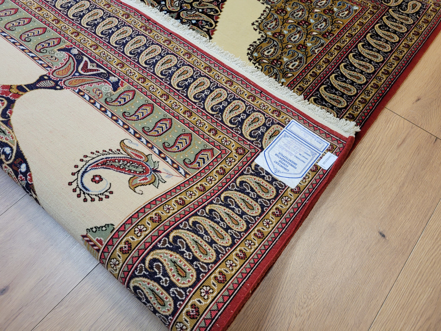 Ghom Teppich Korkwolle Baum des Lebens feine Knüpfung