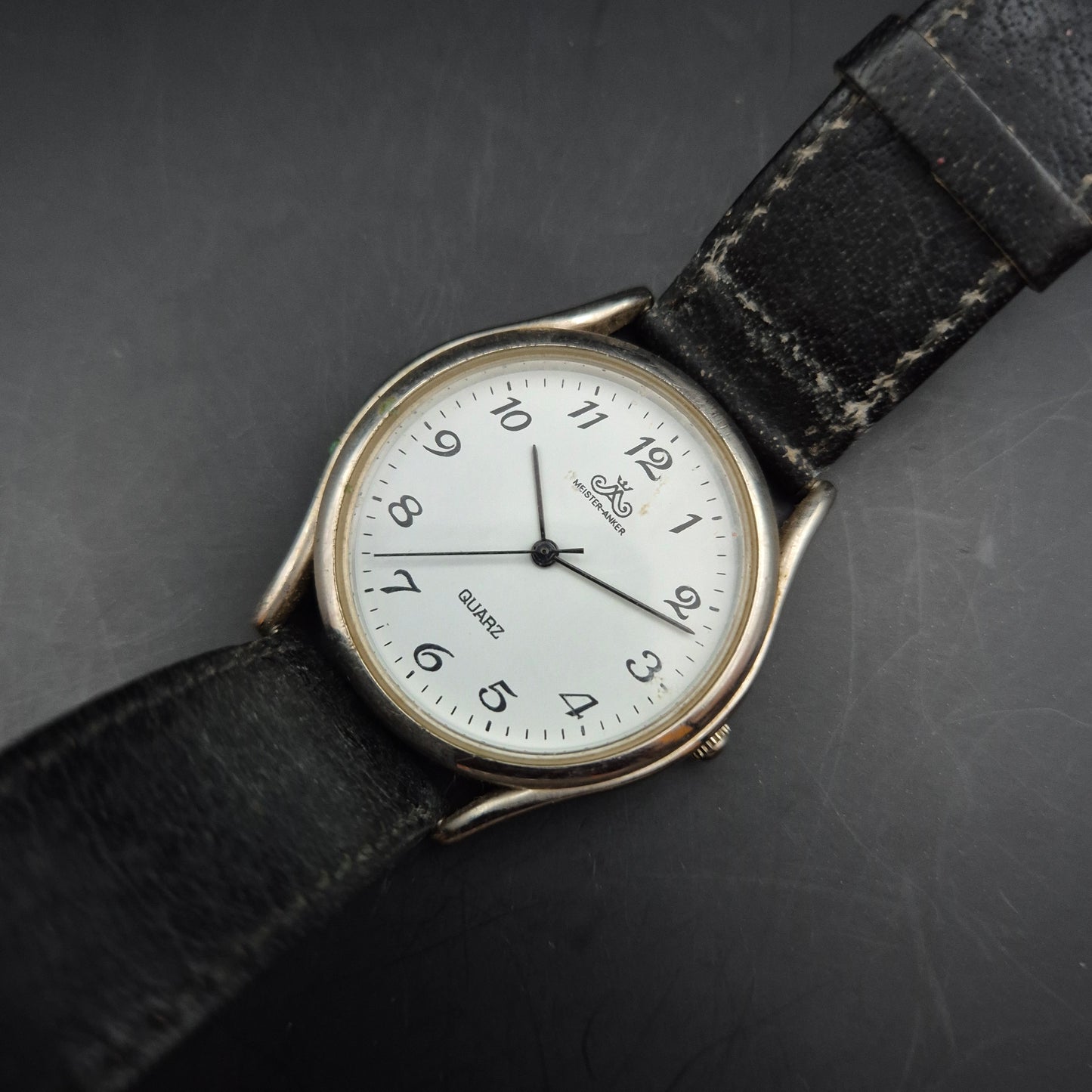 Meister Anker Herren Uhr – Klassisches Design mit Lederarmband