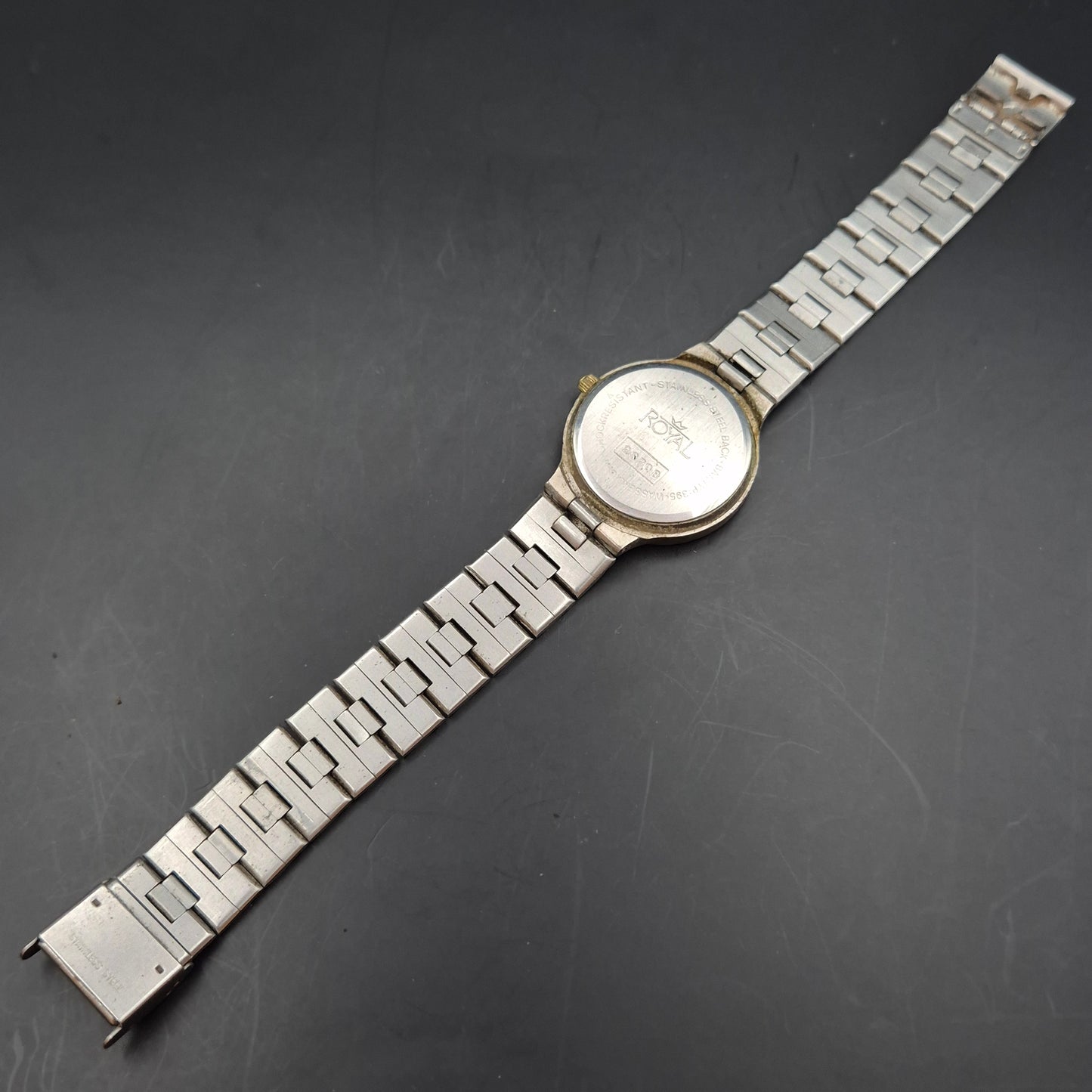 Royal Herren Uhr – Klassische Edelstahl Quarzuhr mit Datumsanzeige