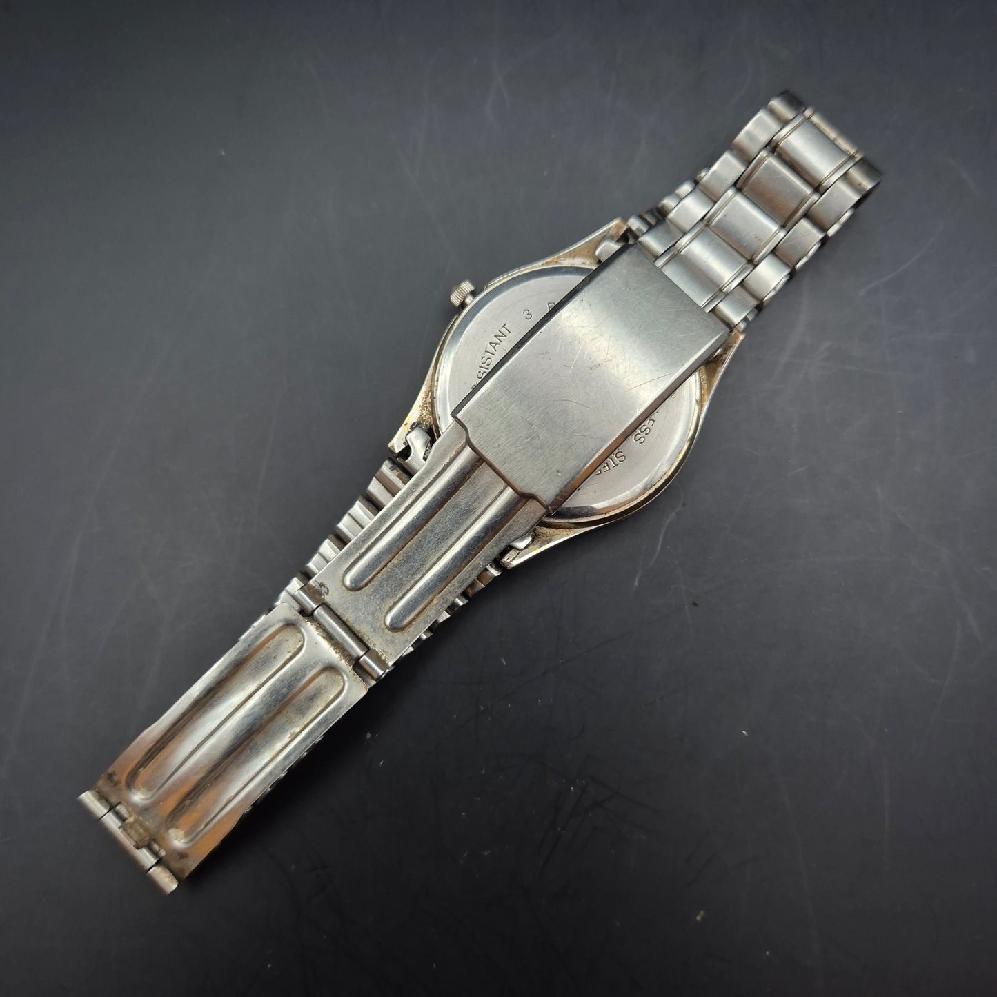 Boccia Herren Quarzuhr – Klassische Titanoptik mit Datumsanzeige