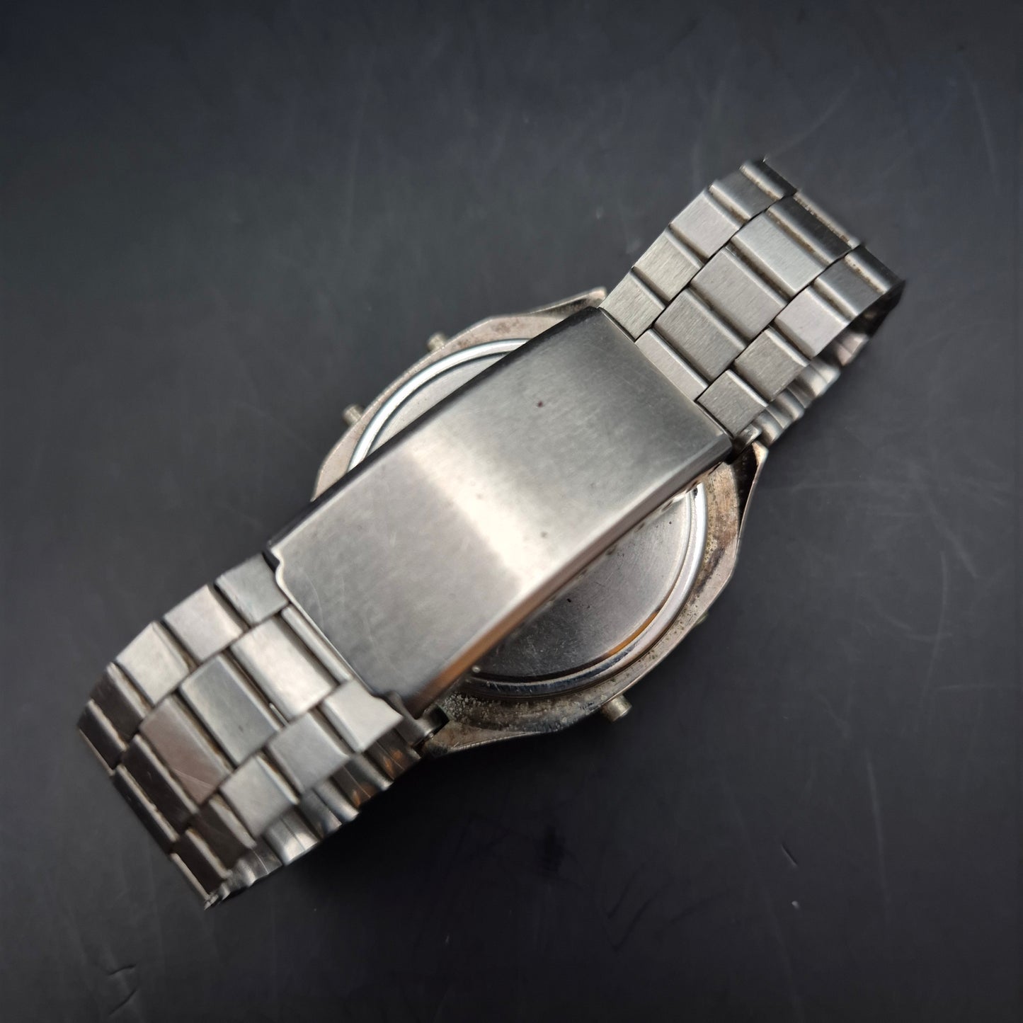 Vintage Timeon Herren Uhr – Digital Chronograph LCD Quarz