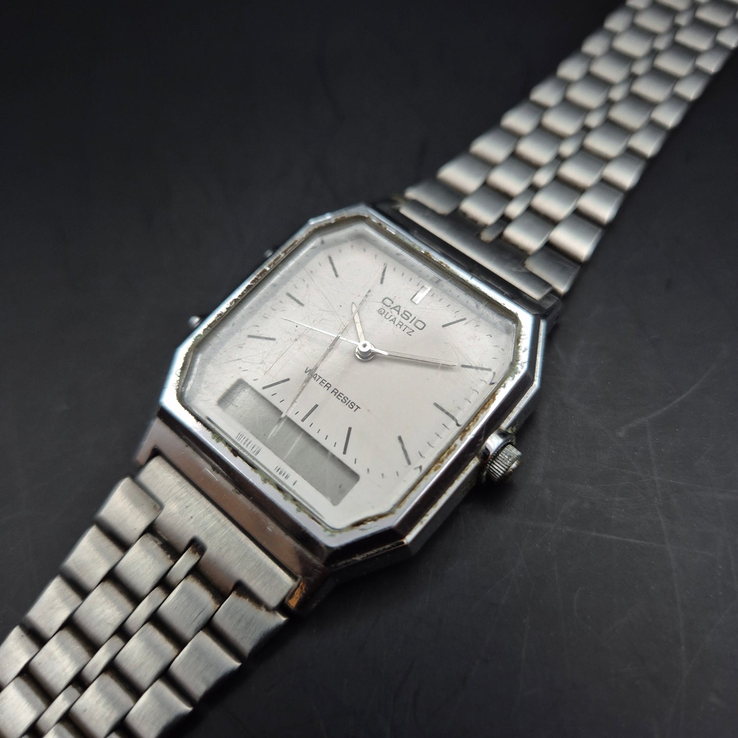 Casio Vintage Herren Uhr AQ-415 – Klassisch & zeitlos