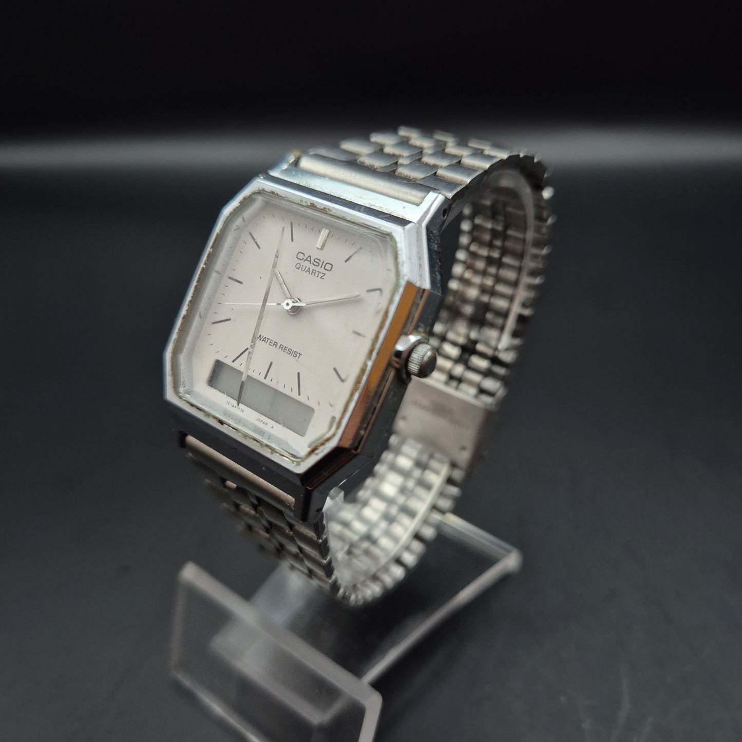 Casio Vintage Herren Uhr AQ-415 – Klassisch & zeitlos