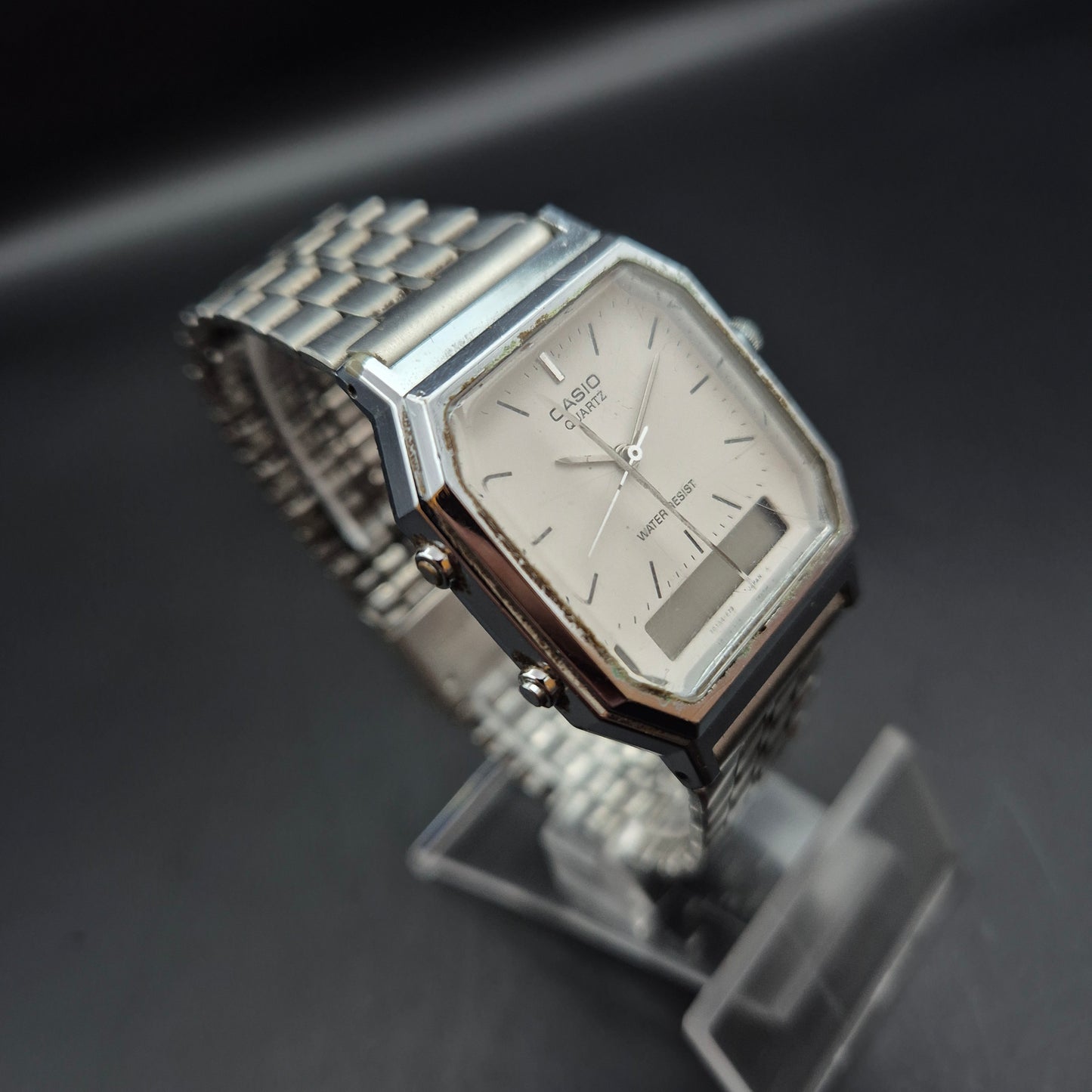 Casio Vintage Herren Uhr AQ-415 – Klassisch & zeitlos