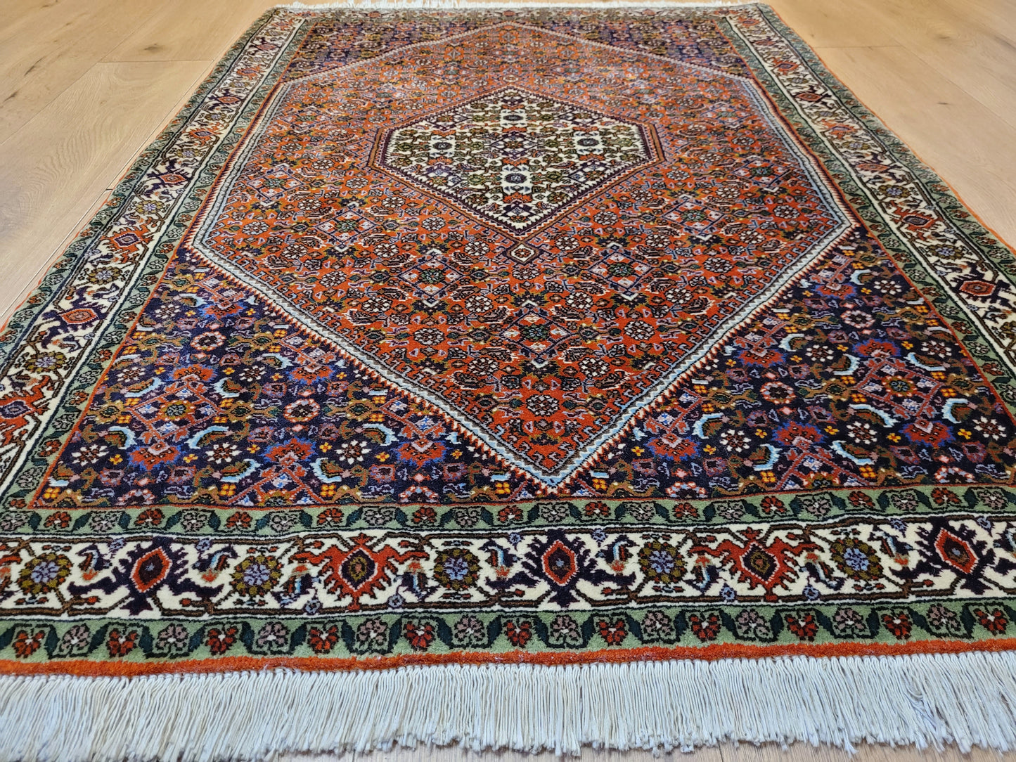 Bidjar Teppich kräftige Wolle geometrisches Medaillon