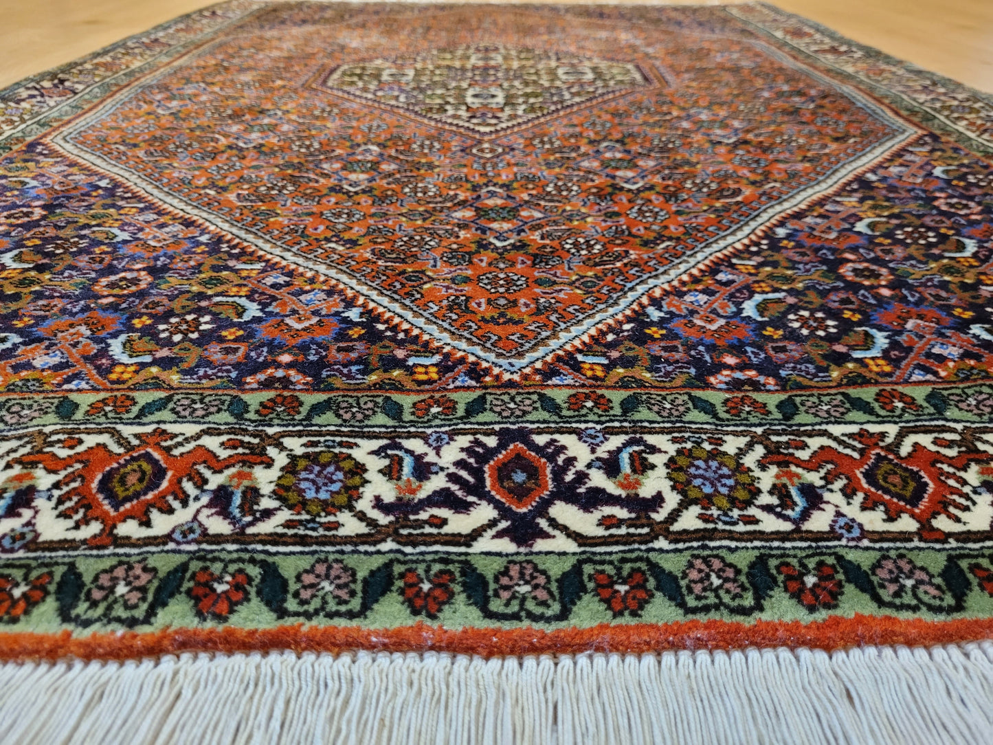 Bidjar Teppich kräftige Wolle geometrisches Medaillon