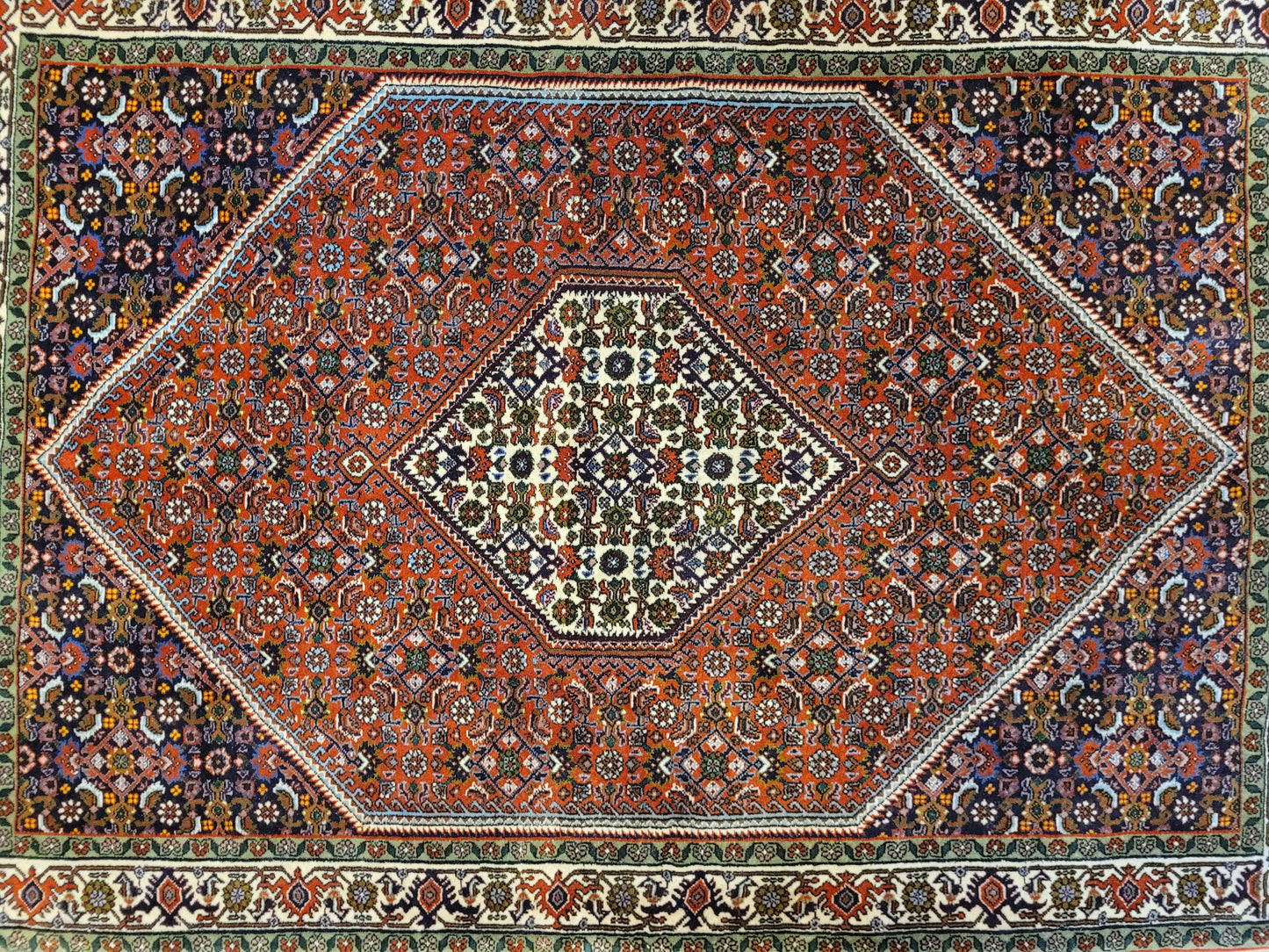 Bidjar Teppich kräftige Wolle geometrisches Medaillon