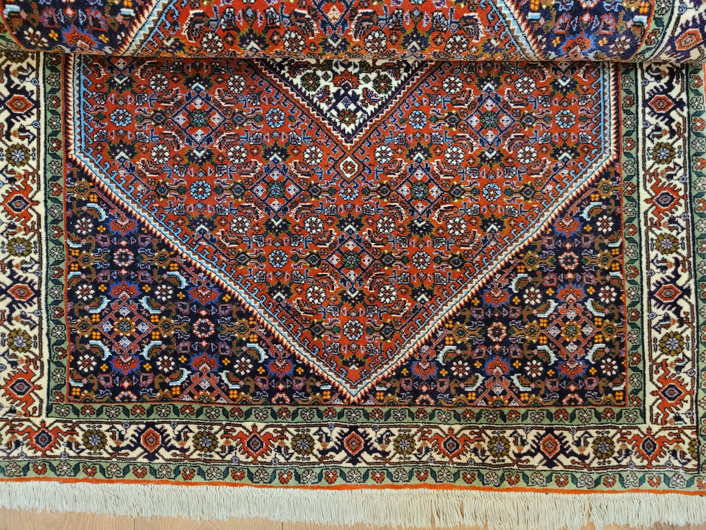 Bidjar Teppich kräftige Wolle geometrisches Medaillon