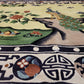 China Teppich Seide auf Seide Art Deco Pfauenmotiv