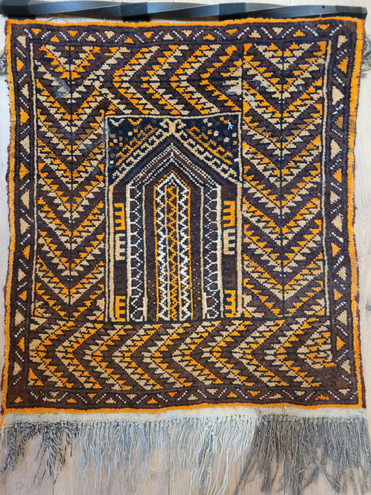 Belutsch Teppich Wolle geometrisches Muster