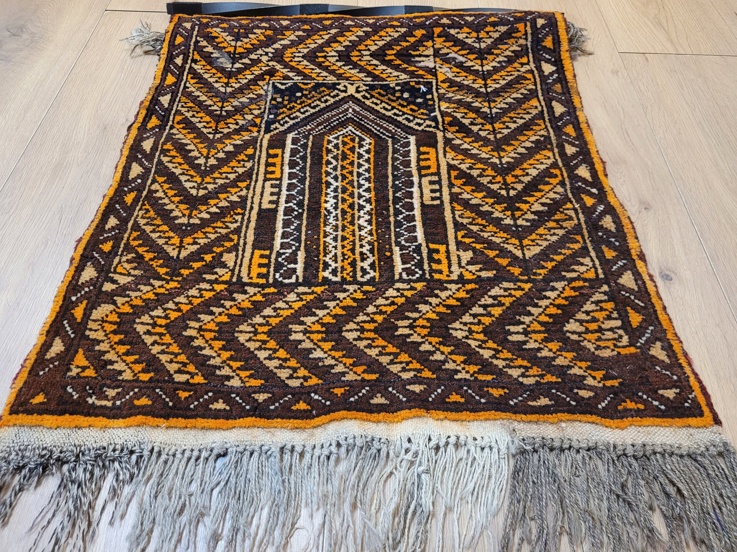 Belutsch Teppich Wolle geometrisches Muster