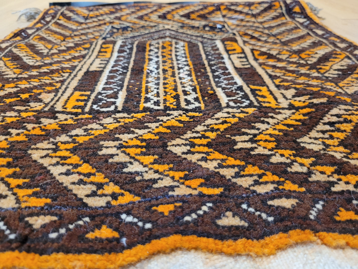 Belutsch Teppich Wolle geometrisches Muster