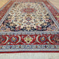 Isfahan Teppich Korkwolle und Seide feine Knüpfkunst