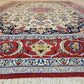 Isfahan Teppich Korkwolle und Seide feine Knüpfkunst