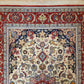 Isfahan Teppich Korkwolle und Seide feine Knüpfkunst