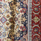 Isfahan Teppich Korkwolle und Seide feine Knüpfkunst