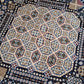 Nain Teppich Wolle mit Seide feine Knüpfung geometrisches Medaillon 310 × 200 cm