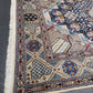 Nain Teppich Wolle mit Seide feine Knüpfung geometrisches Medaillon 310 × 200 cm