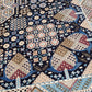 Nain Teppich Wolle mit Seide feine Knüpfung geometrisches Medaillon 310 × 200 cm