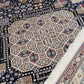 Nain Teppich Wolle mit Seide feine Knüpfung geometrisches Medaillon 310 × 200 cm