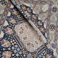 Nain Teppich Wolle mit Seide feine Knüpfung geometrisches Medaillon 310 × 200 cm