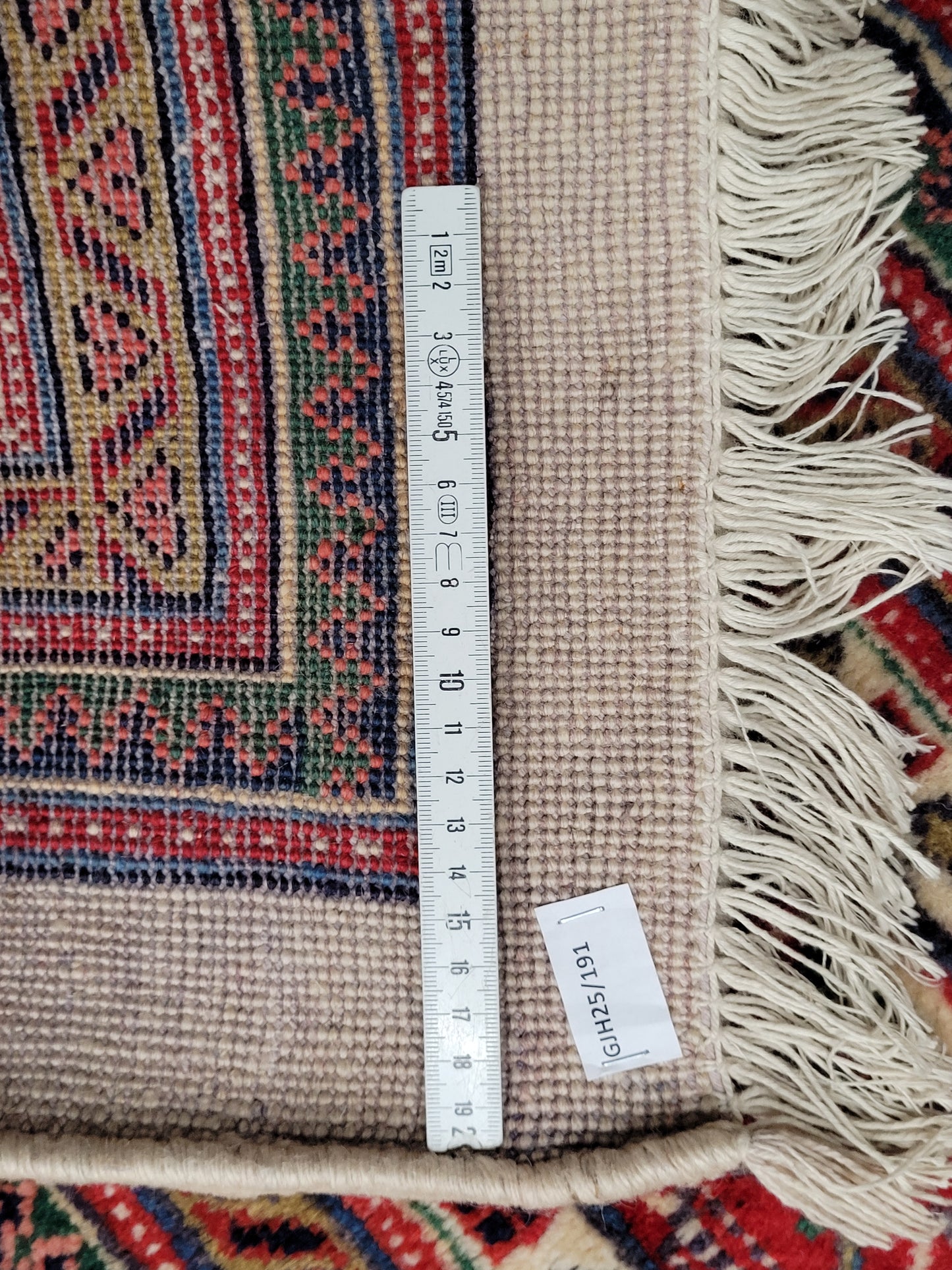 Sarough Teppich reine Wolle florales Allover Muster 280x275 cm