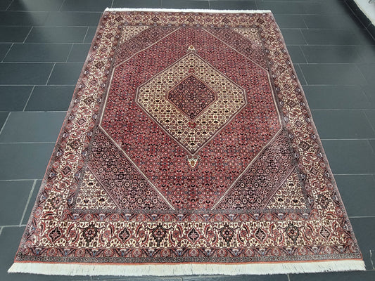 Täbriz Bidjar Tekab Teppich Korkwolle feine Knüpfung 270x210 cm