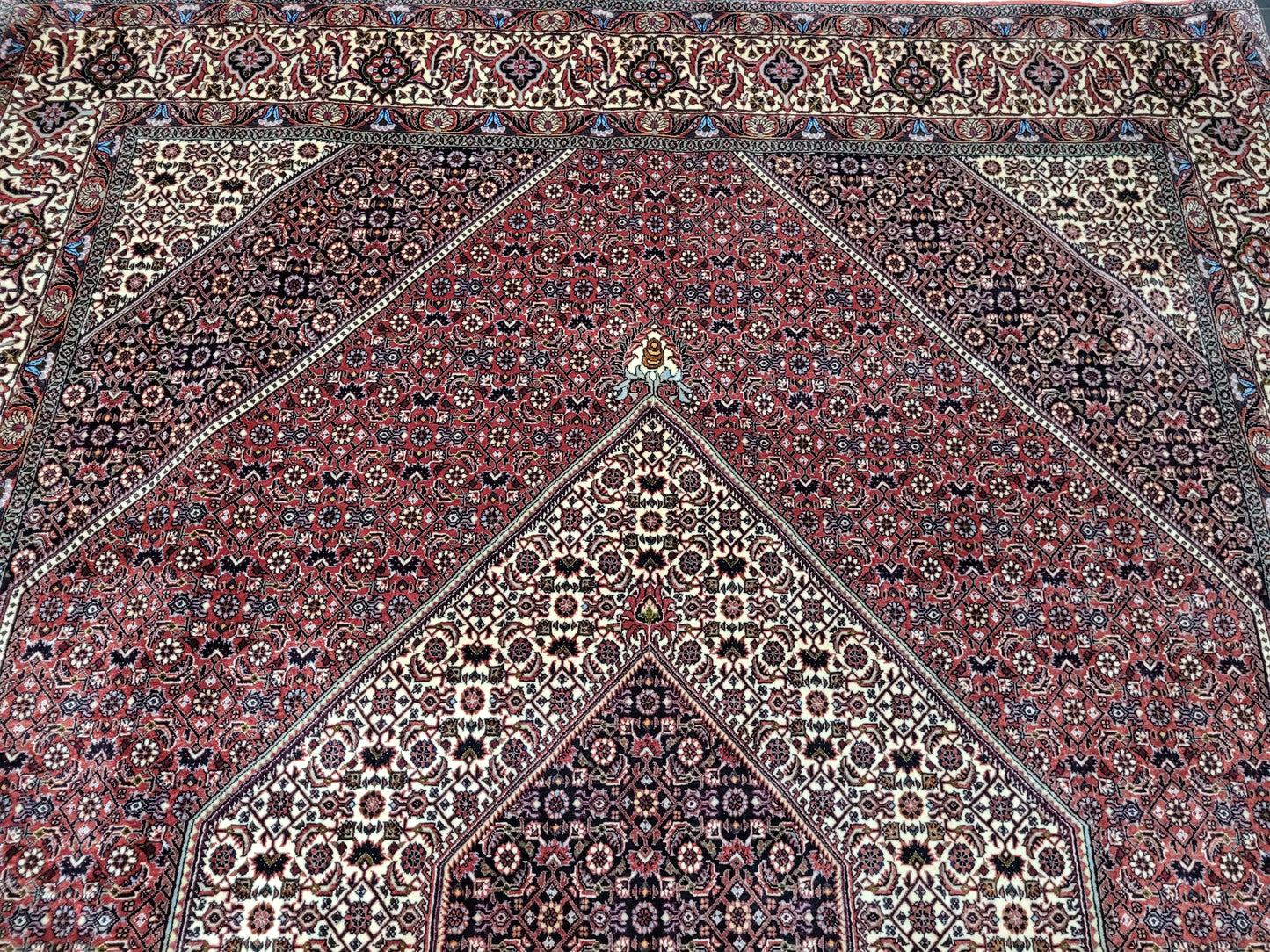 Täbriz Bidjar Tekab Teppich Korkwolle feine Knüpfung 270x210 cm