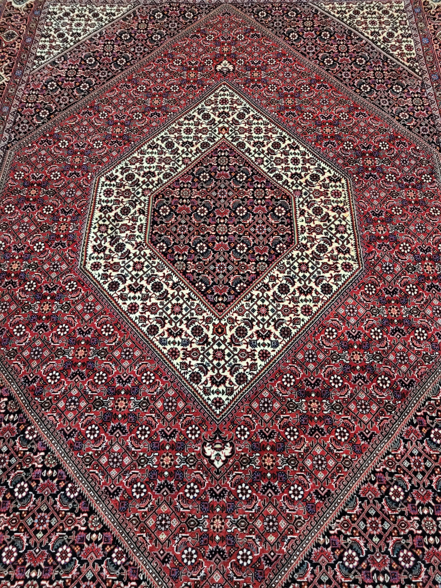 Bidjar Teppich Korkwolle feine Knüpfung 235x170 cm