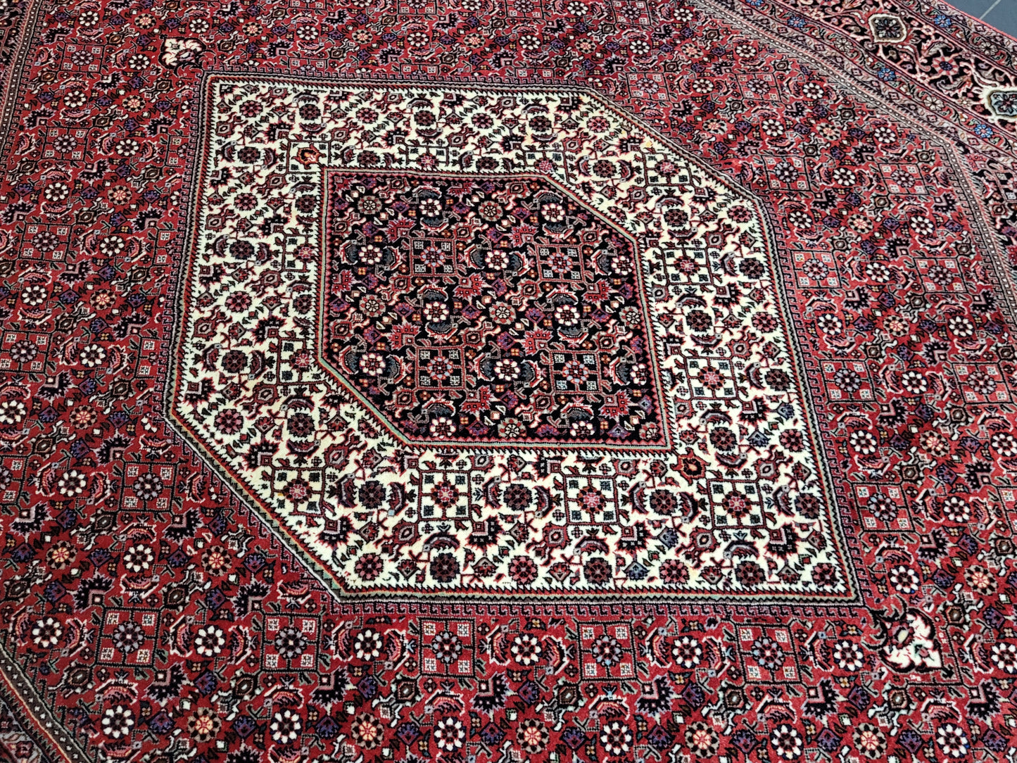 Bidjar Teppich Korkwolle feine Knüpfung 235x170 cm