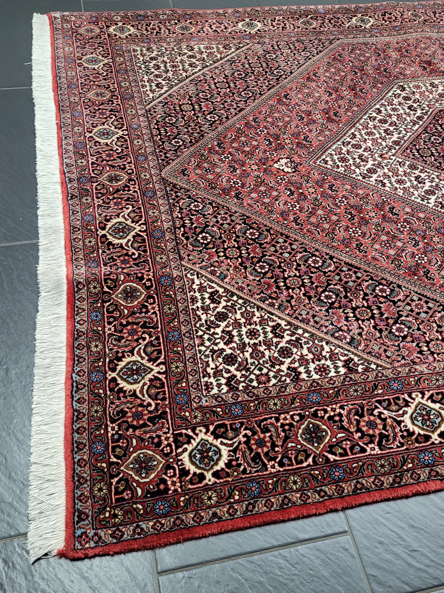 Bidjar Teppich Korkwolle feine Knüpfung 235x170 cm