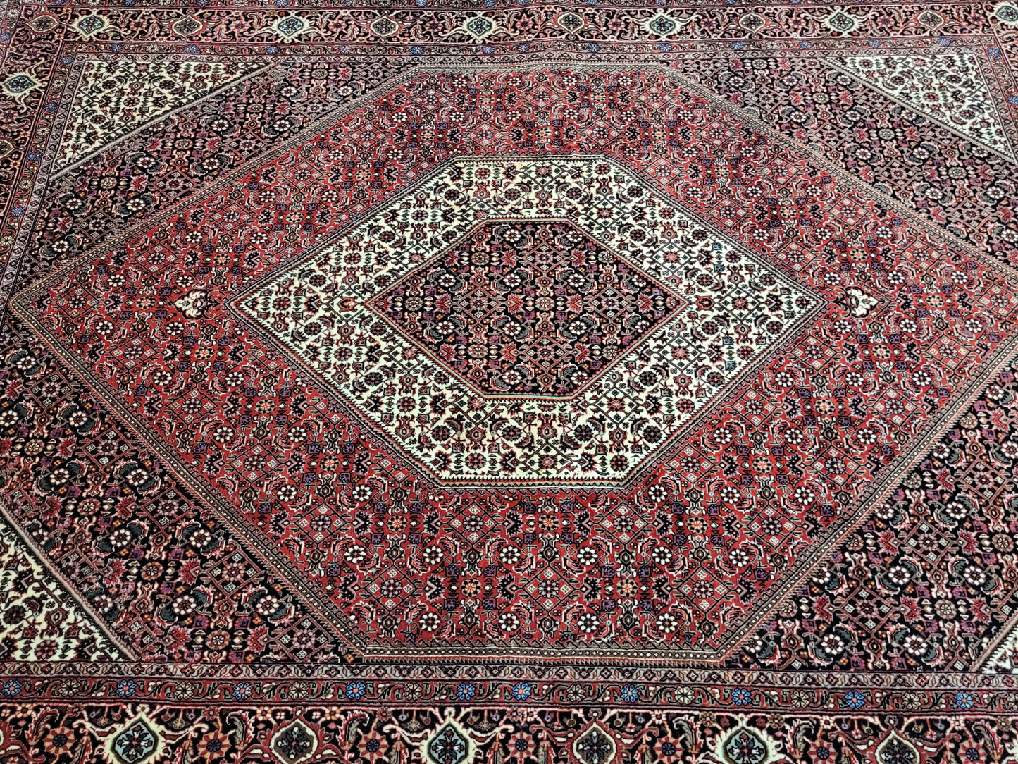 Bidjar Teppich Korkwolle feine Knüpfung 235x170 cm