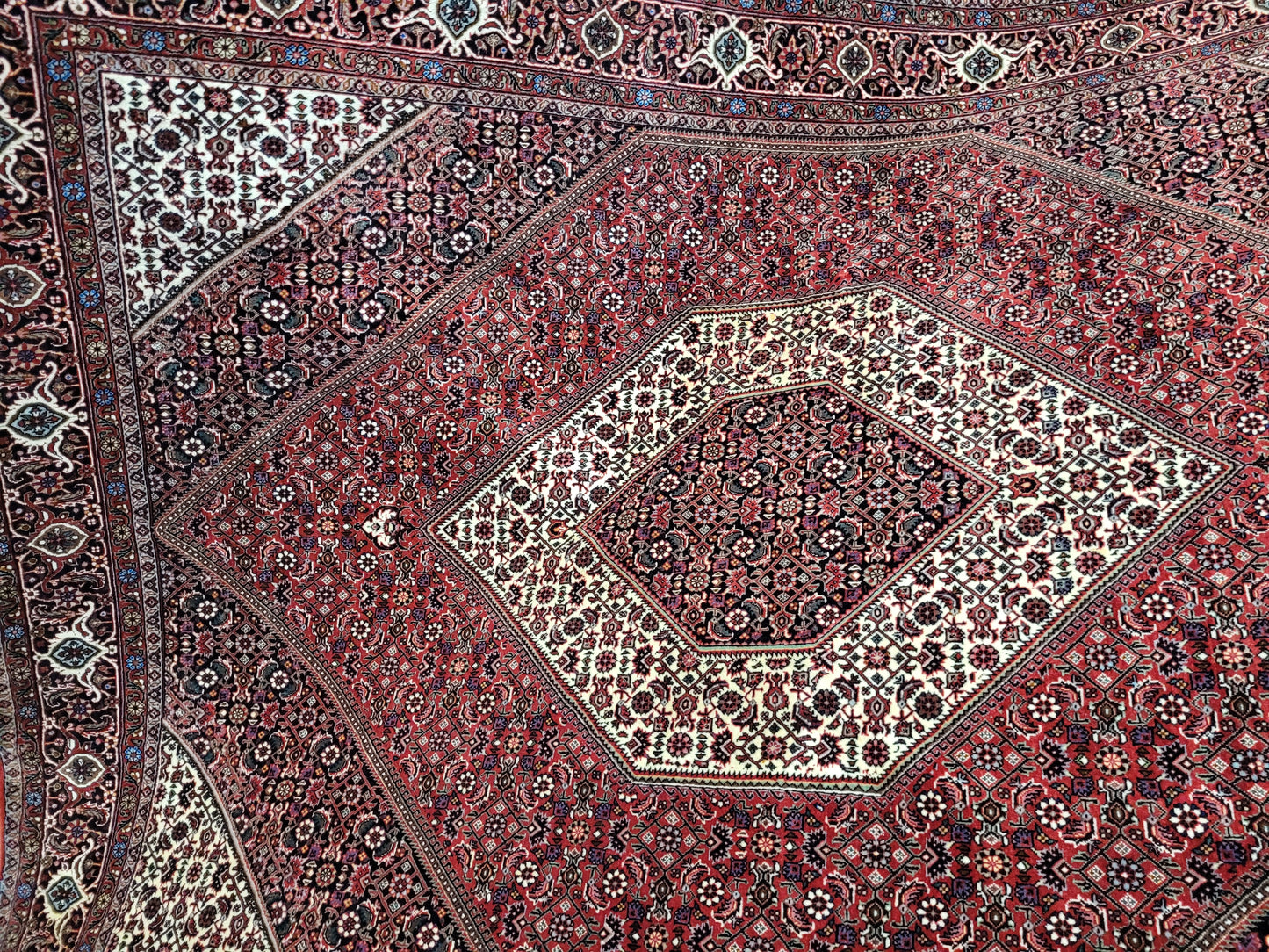 Bidjar Teppich Korkwolle feine Knüpfung 235x170 cm