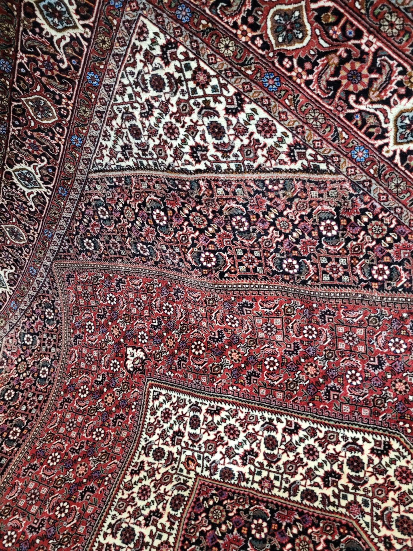 Bidjar Teppich Korkwolle feine Knüpfung 235x170 cm