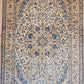 Nain Teppich Korkwolle Seide Habibyan fein 205x126 cm